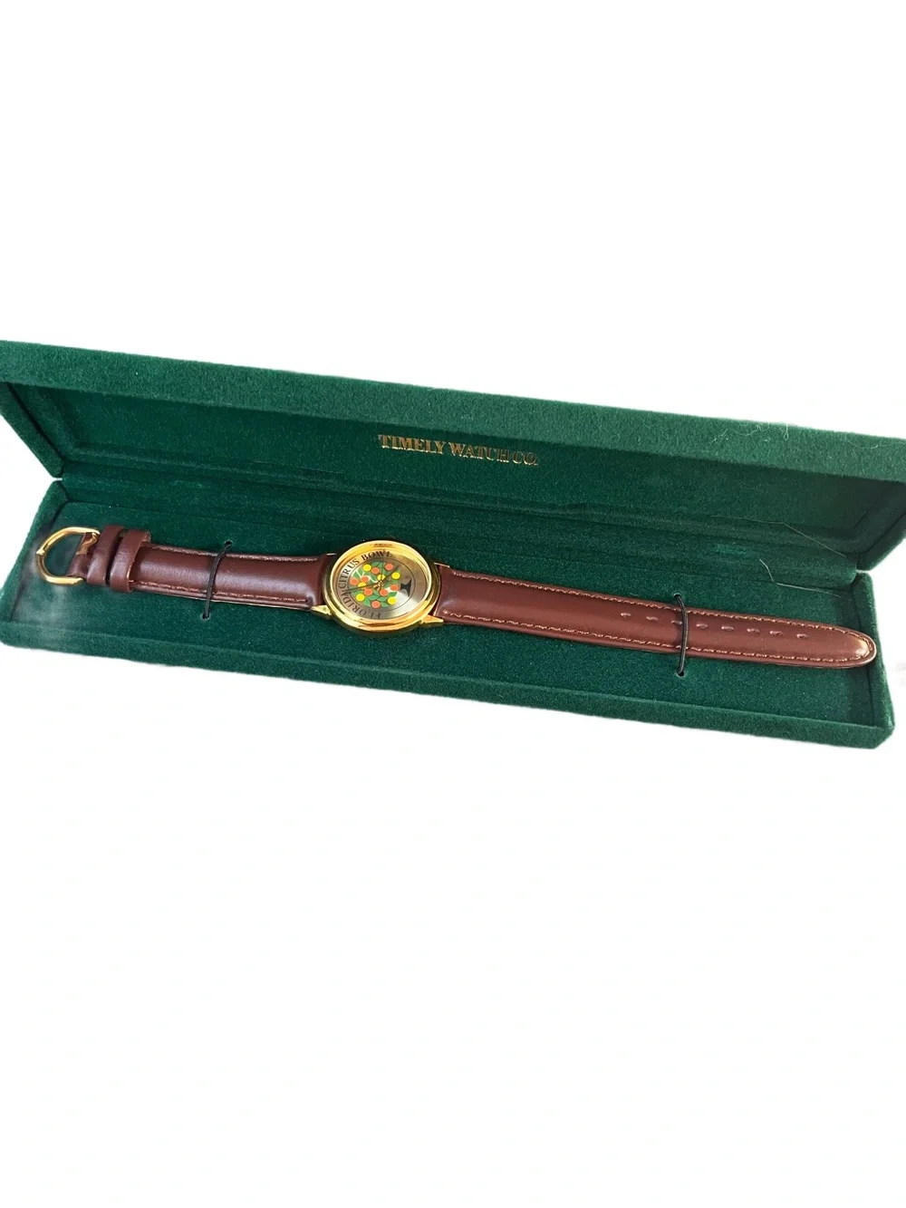 Vintage Florida Citrus Bowl Watch – New in Original Box